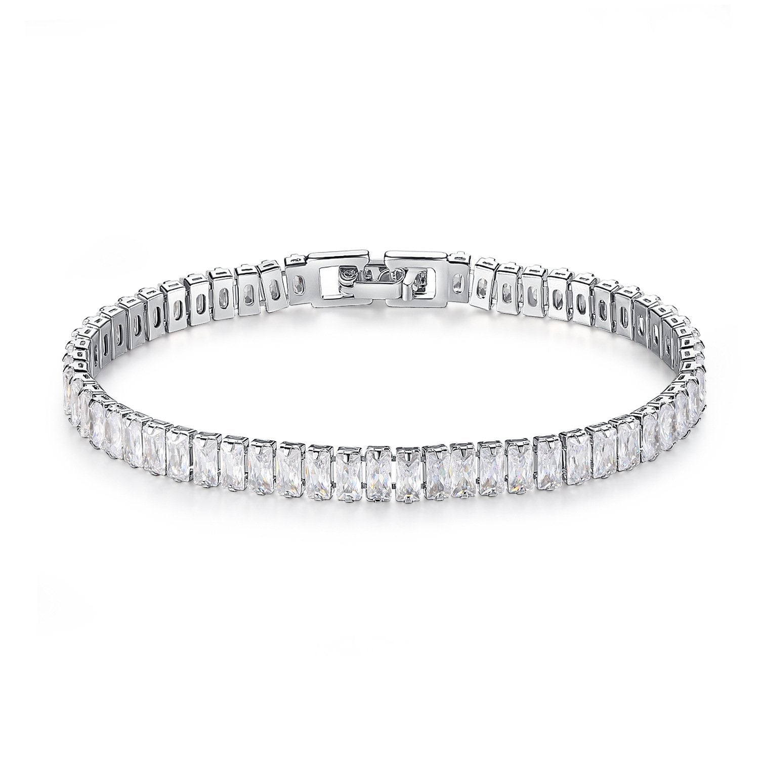 CiNily Adjustable Tennis Bracelets for Women Teen Cubic Zirconia Bracelet